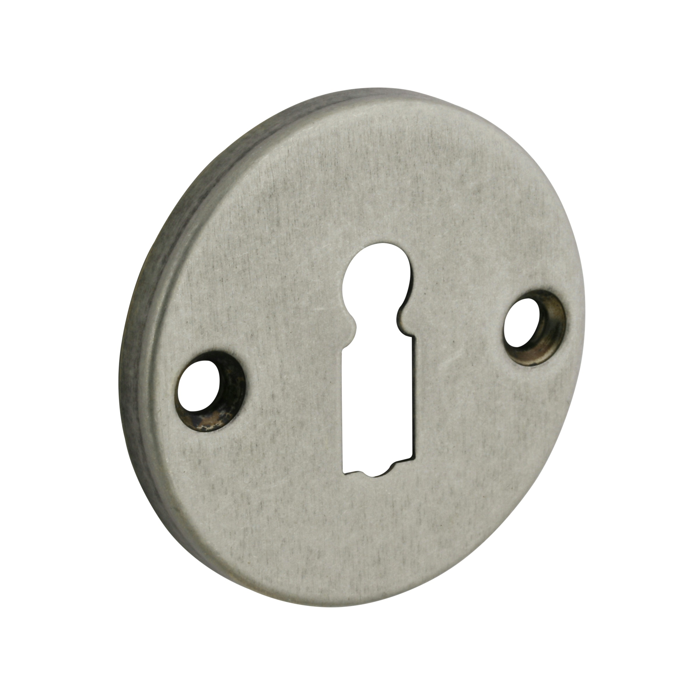 Karwei Sleutelplaatje Rond Oud Tin 2 Stuks karwei kopen in de aanbieding