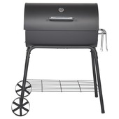 Jamestown Detroit houtskool bbq zwart