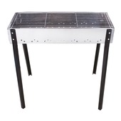 Jamestown Slagersbarbecue Fiesta houtskool BBQ metaal zwart 73 x 27 cm