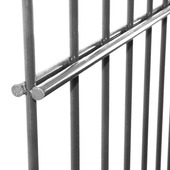 Draadpaneel Roma antraciet 103 x 220 cm