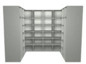 Lundia kastendesigner interieur inloop