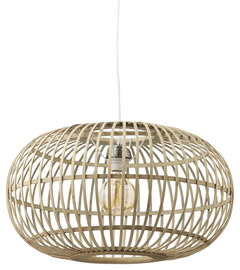Hanglamp Indy bamboe naturel Ø55 cm