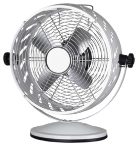 Handson tafelventilator Perth 20 cm wit