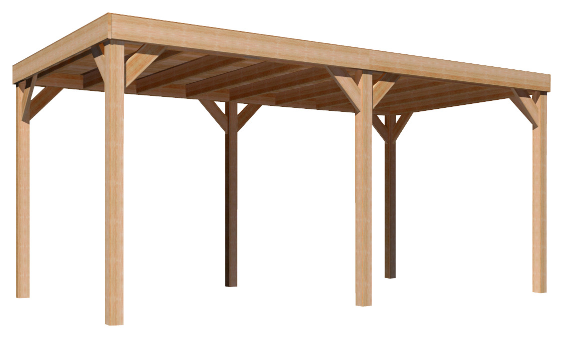 Overkapping Douglas Hout Blank 270X522 huismerk kopen in de aanbieding