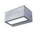 Lutec buitenlamp Gemini RVS 2-lichts