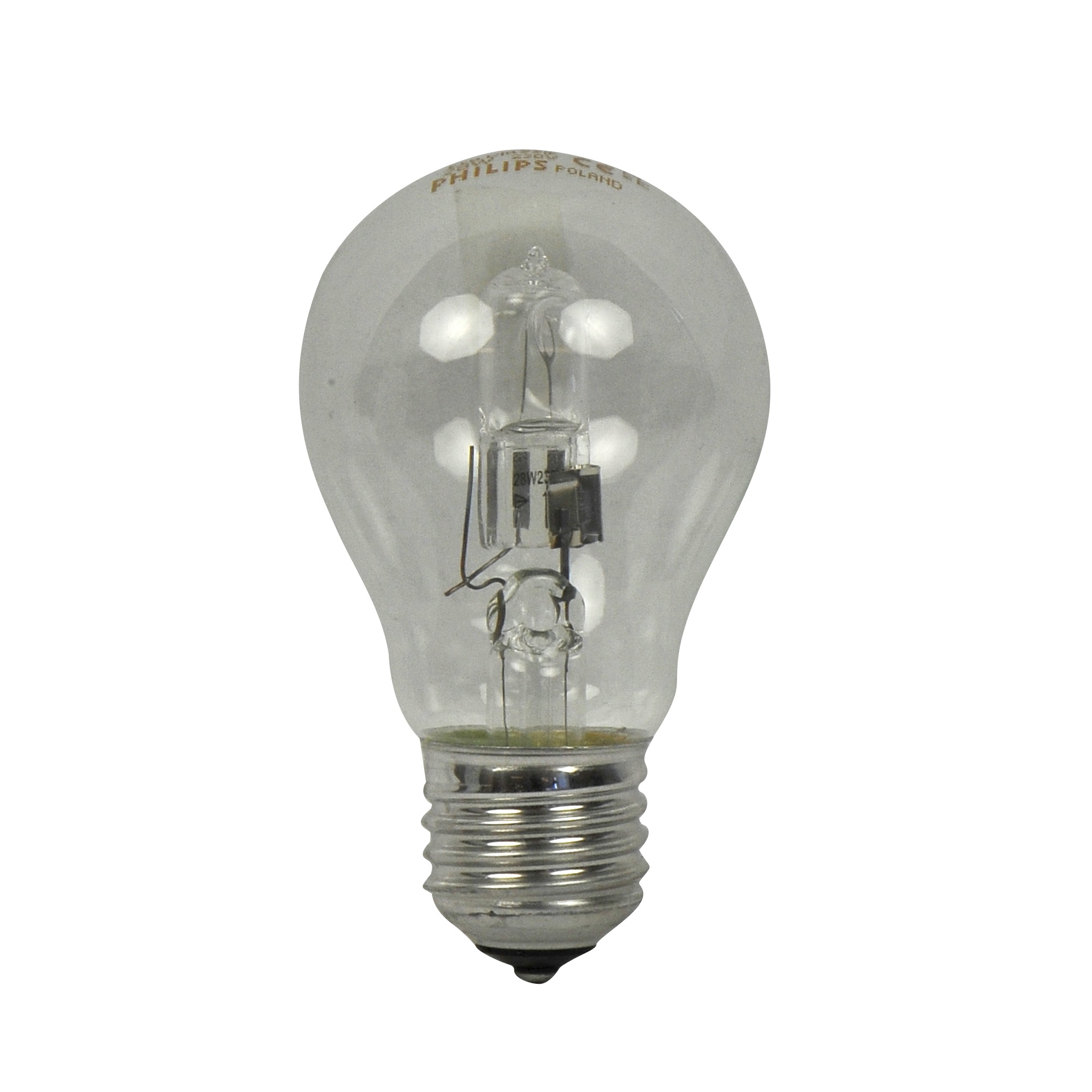 Philips Ecoclassic Halogeenlamp Peer Helder E27 28W philips kopen in de aanbieding