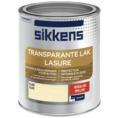 Sikkens buitenlak hoogglans transparant blank 750 ml
