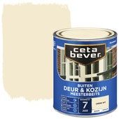 Cetabever meesterbeits deur & kozijn dekkend crème wit zijdeglans 750 ml