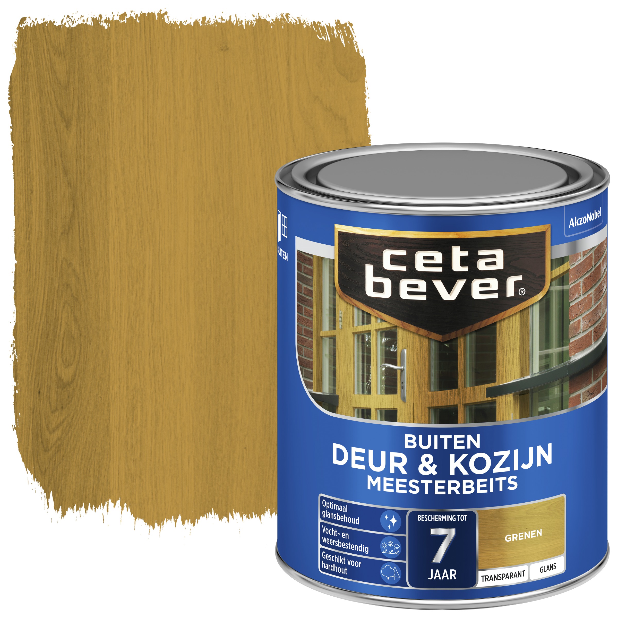 Cetabever Meesterbeits Deur Kozijn Transparant Grenen Glans 750 Ml cetabever kopen in de aanbieding