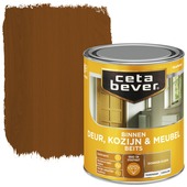 CetaBever Deur, Kozijn & Meubelbeits zijdeglans transparant donker eiken 750 ml