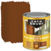 CetaBever Deur, Kozijn & Meubelbeits zijdeglans transparant teak 750 ml