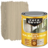 CetaBever Deur, Kozijn & Meubelbeits transparant grijs zijdeglans 750 ml