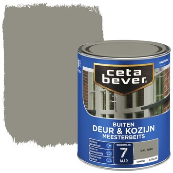 Cetabever meesterbeits deur & kozijn dekkend RAL 7030 steengrijs zijdeglans 750 ml kopen? buiten-tuinbeitsen Karwei