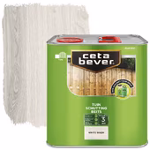 CetaBever Schuttingbeits transparant white wash 2,5 liter