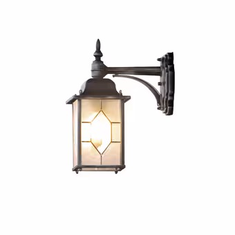 Konstsmide buitenlamp Milano zwart down