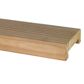 Afdeklat met sponning Douglas hout geschaafd 180 x 8,5 x 2,8 cm
