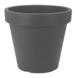 Bloempot antraciet kunststof Ø 40 cm