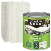 CetaBever Tuinmeubelbeits zijdeglans transparant white wash 750 ml