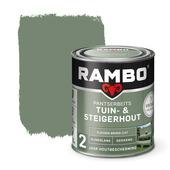 Rambo Pantserbeits Vintage tuin- en steigerhout zijdeglans dekkend flessen groen 750 ml