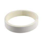 Strijkband rechtkant wit 23 mm (rol 2,5 m)