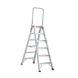Altrex dubbel oploopbare trap Sierra Prof 2x6 treden