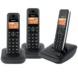 DECT telefoon trio zwart