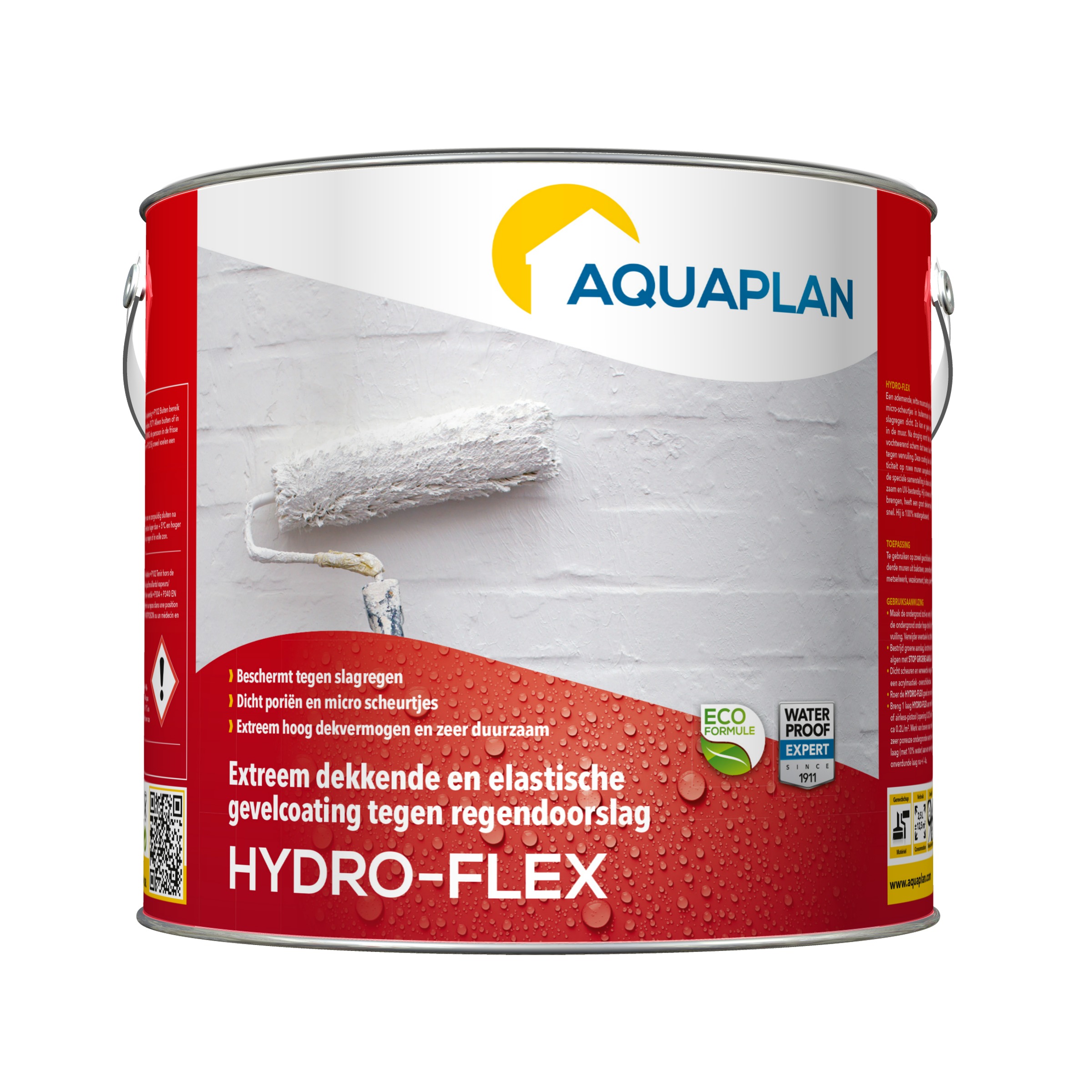 Aquaplan Hydro Flex Buitenmuurcoating Wit 25 Liter aquaplan kopen in de aanbieding