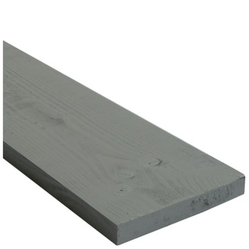 Pellen Tropisch Gunst Plank vuren geschaafd 27x192 mm, lengte 250 cm grijs (RAL 7037) kopen? |  Karwei