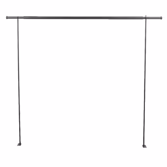 Tafelklem zwart 140 tot 250 cm
