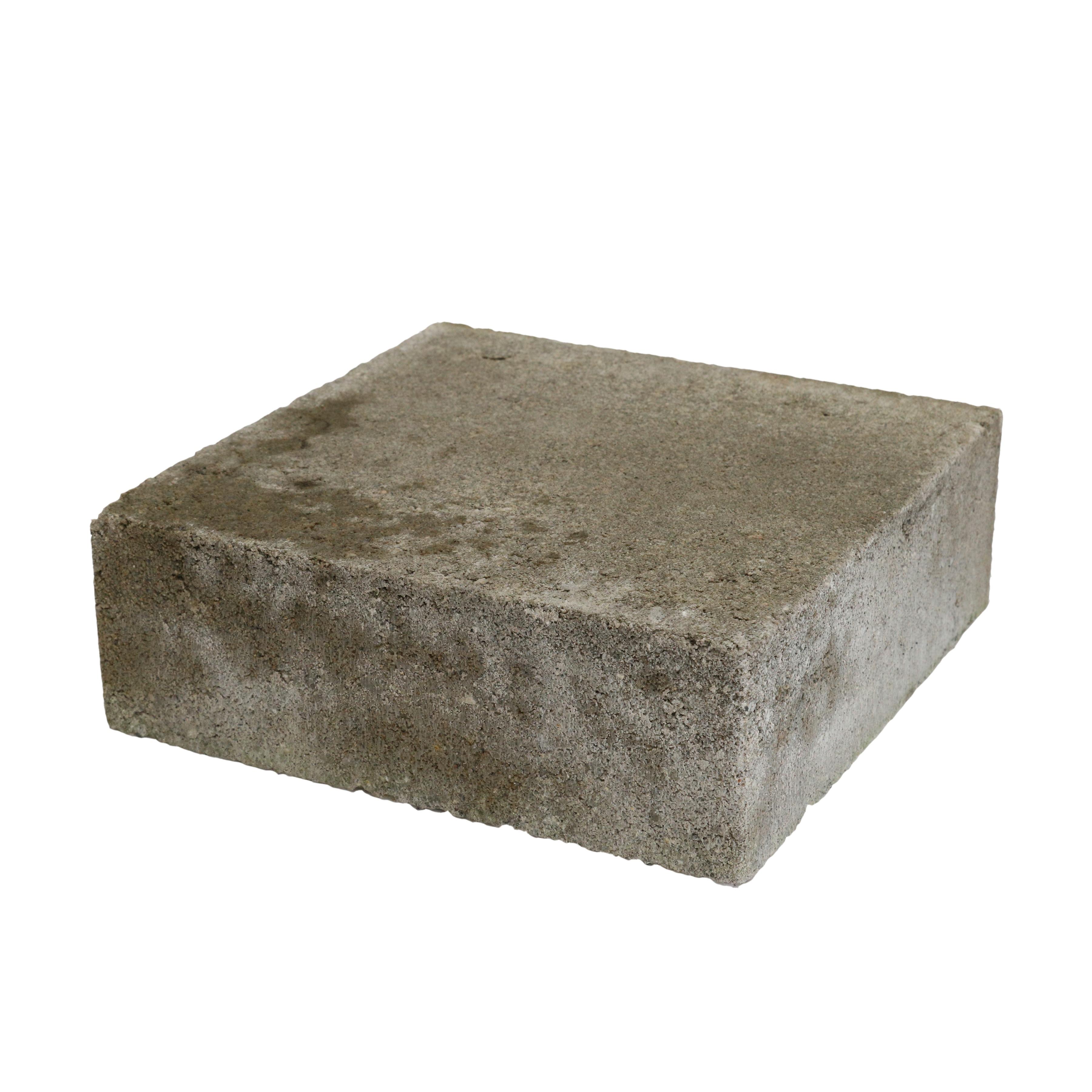 Trommelsteen Beton Plano Grijs 21X21X7 huismerk kopen in de aanbieding