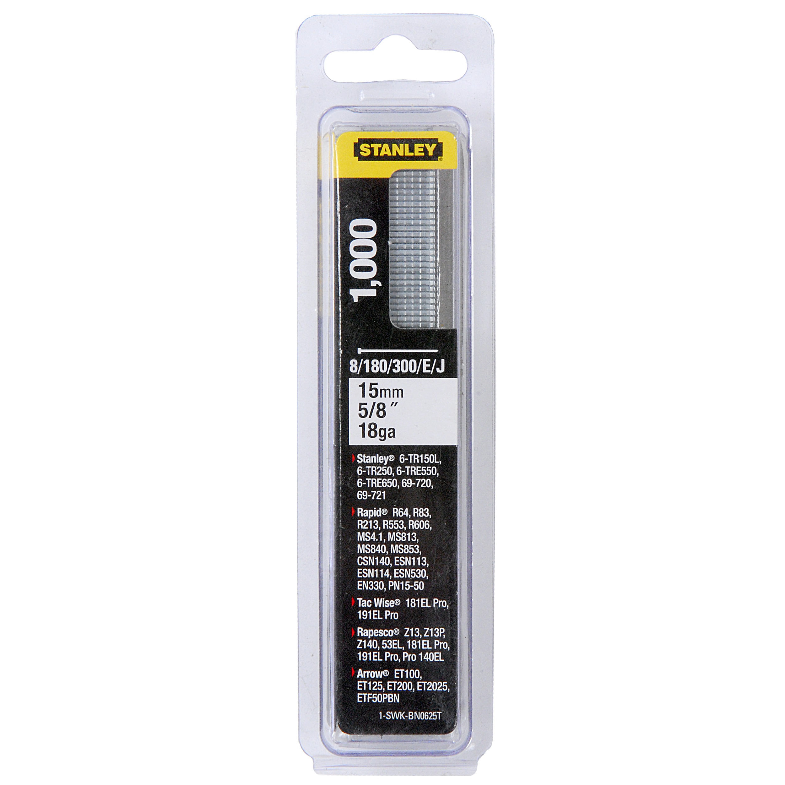Stanley Nagels Type J 15 Mm 1000 Stuks stanley kopen in de aanbieding