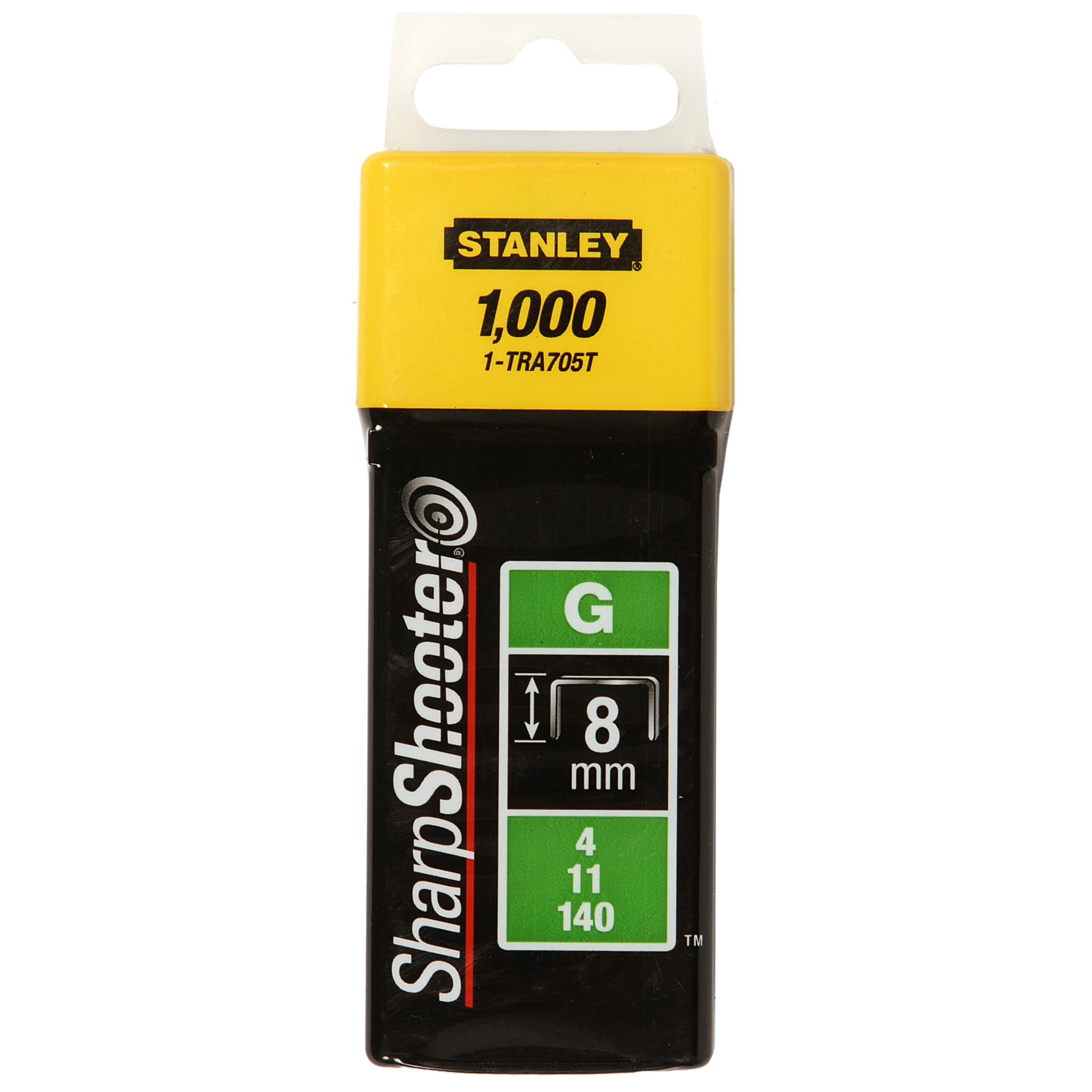 Stanley Nieten Type G 411140 8 Mm 1000 Stuks stanley kopen in de aanbieding
