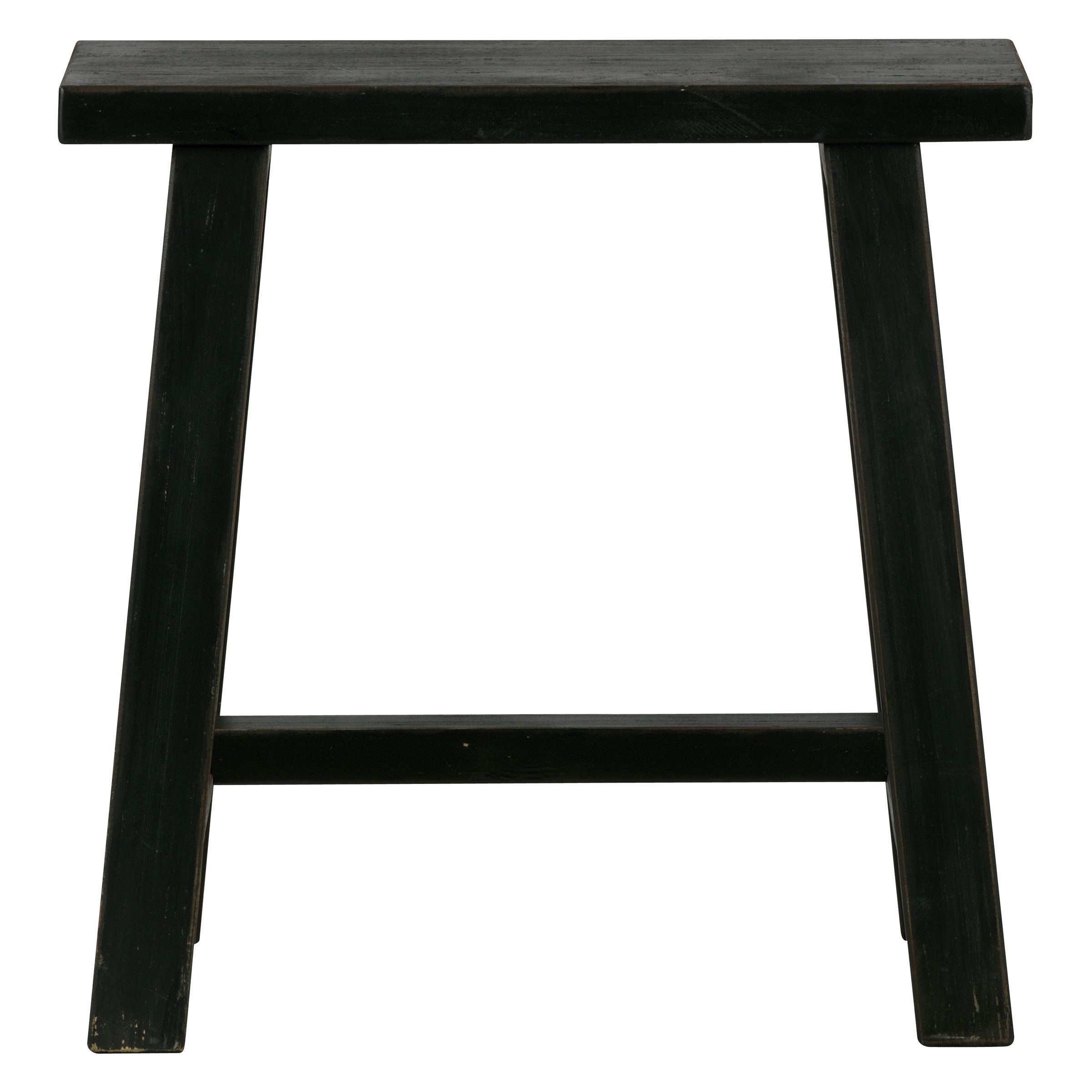 Woood Kruk Mara Hout Vintage Zwart Hxbxd 495X50X295Cm woood kopen in de aanbieding