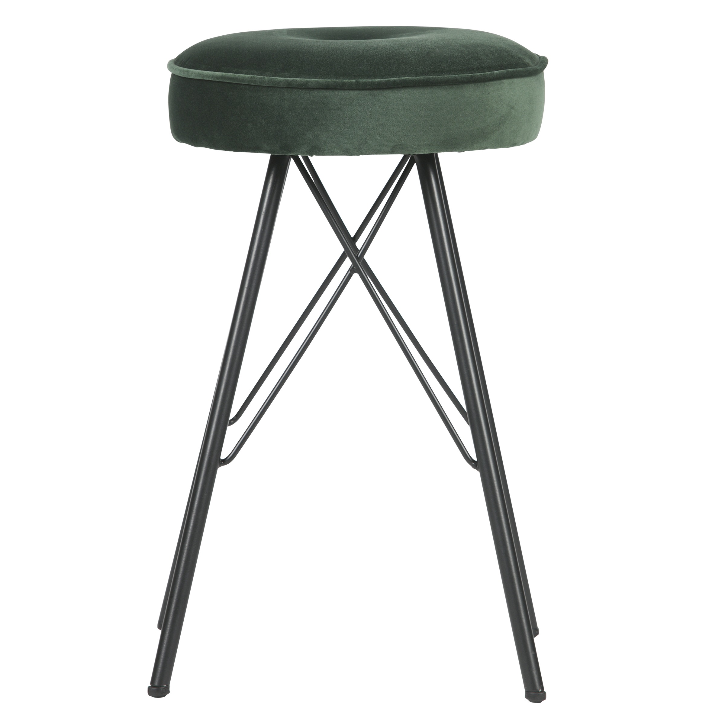 Woood Kruk Bellla Fluweel Warmgroen woood kopen in de aanbieding