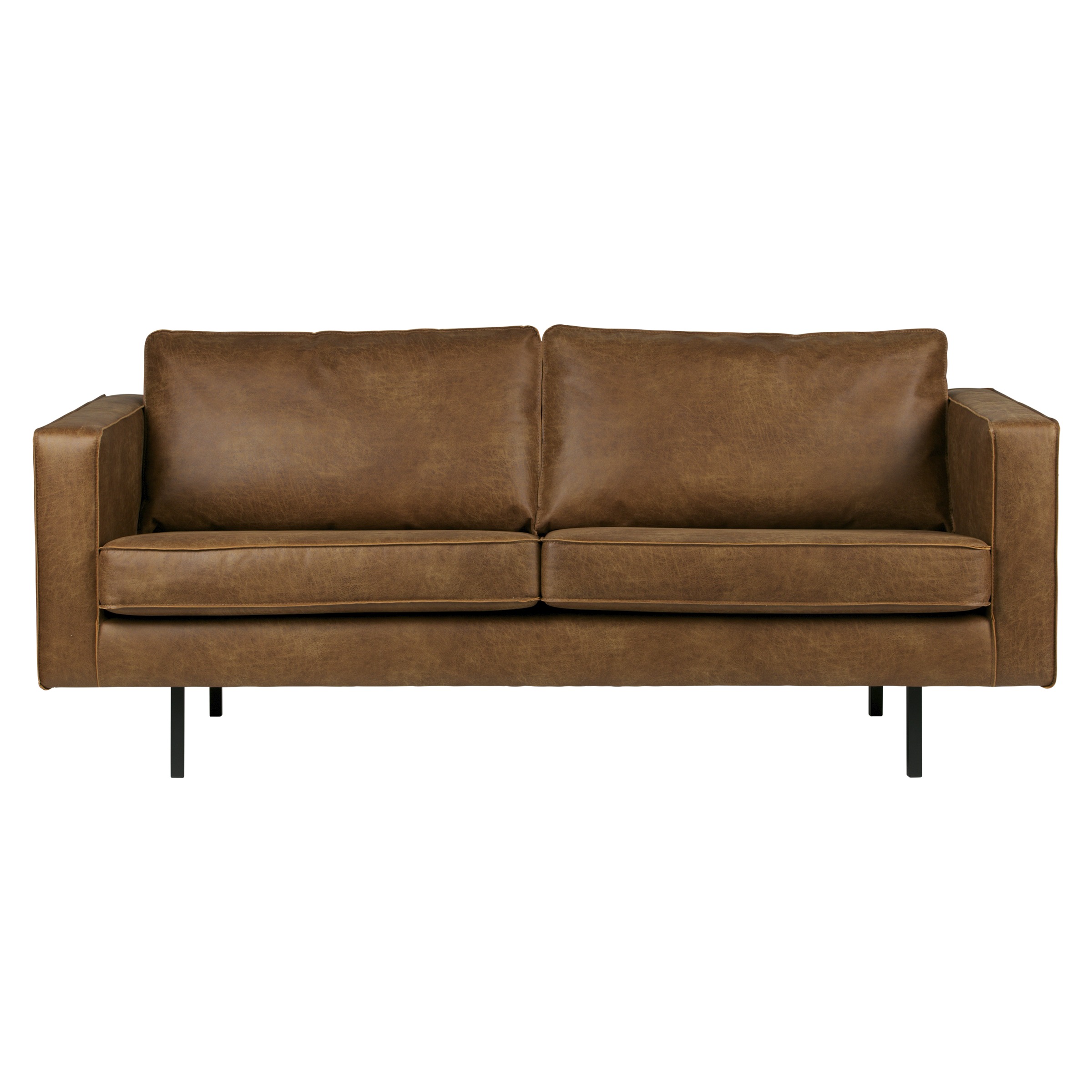 Woood 25 Zits Bank Indy Eco Leer Cognac woood kopen in de aanbieding