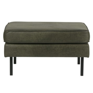 WOOOD hocker warmgroen 80x80cm poefen-hockers Karwei