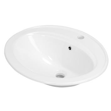 Atlantic Handenwasser Luke Inbouw Wit 56x21x48.5 cm