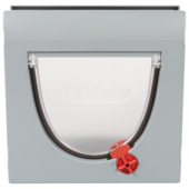 Petsafe kattenluik Classic 915 grijs met tunnelstuk