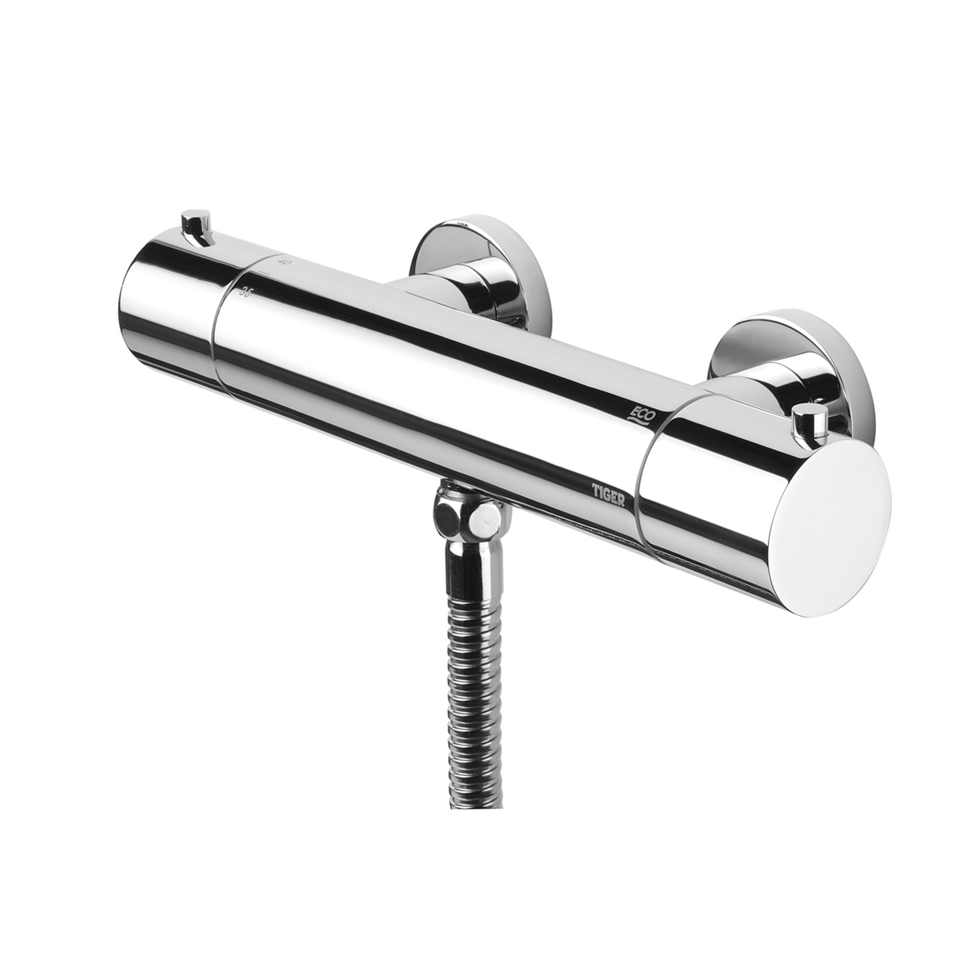 Tiger Boston Douchekraan Thermostatisch Chroom 15 tiger kopen in de aanbieding