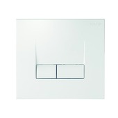 Siamp bedieningspaneel Smarty wit  voor inbouwreservoir Eli en Ian