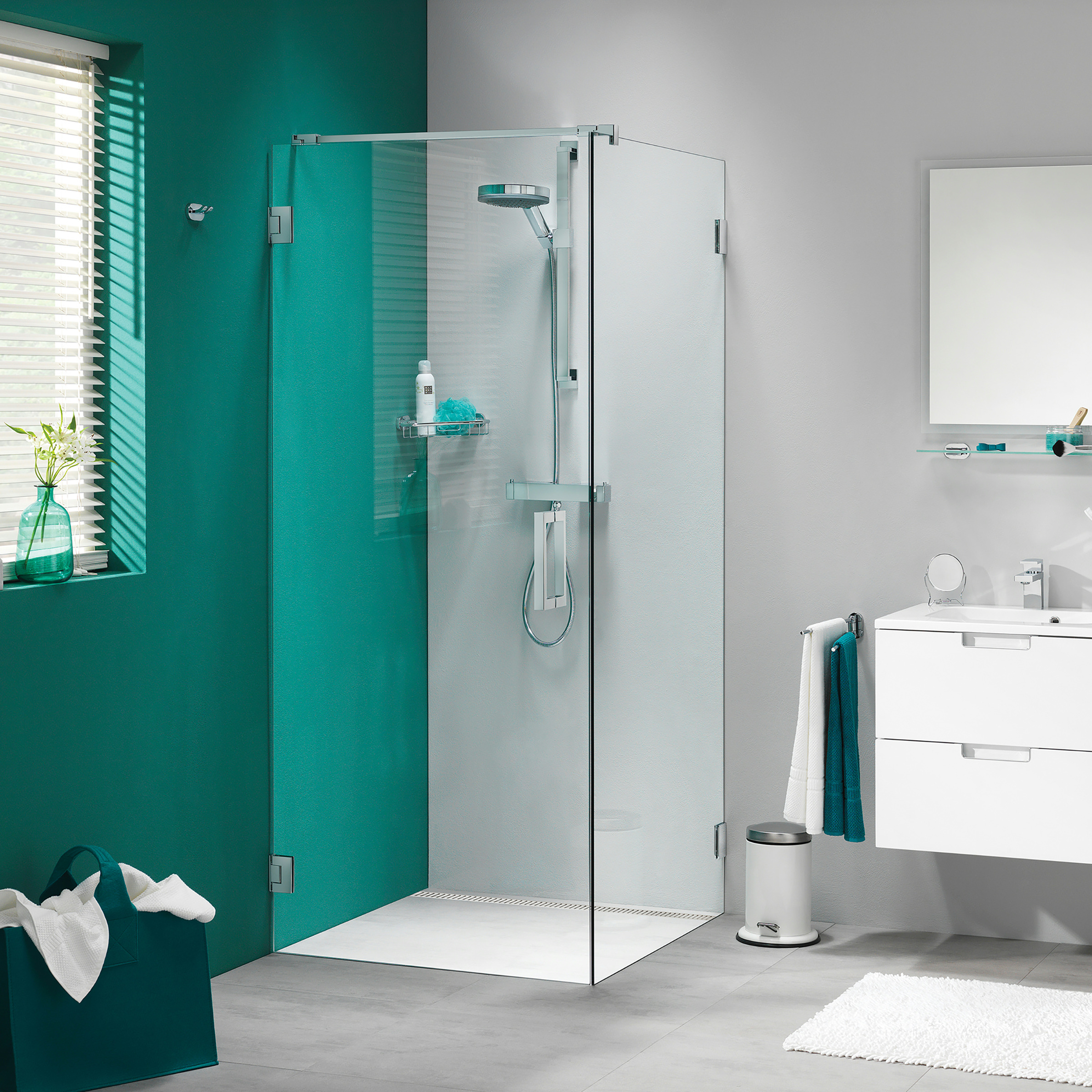 Sealskin Get Wet Douchecabine Met Swingdeur I Am 90X200 Cm Chroom sealskin kopen in de aanbieding