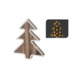 LED-kerstboom hout 27 cm