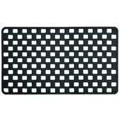 Sealskin Doby antislipmat zwart 38 x 75 cm