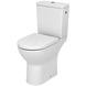 Plieger Universeel verhoogd duoblok wc pack wit