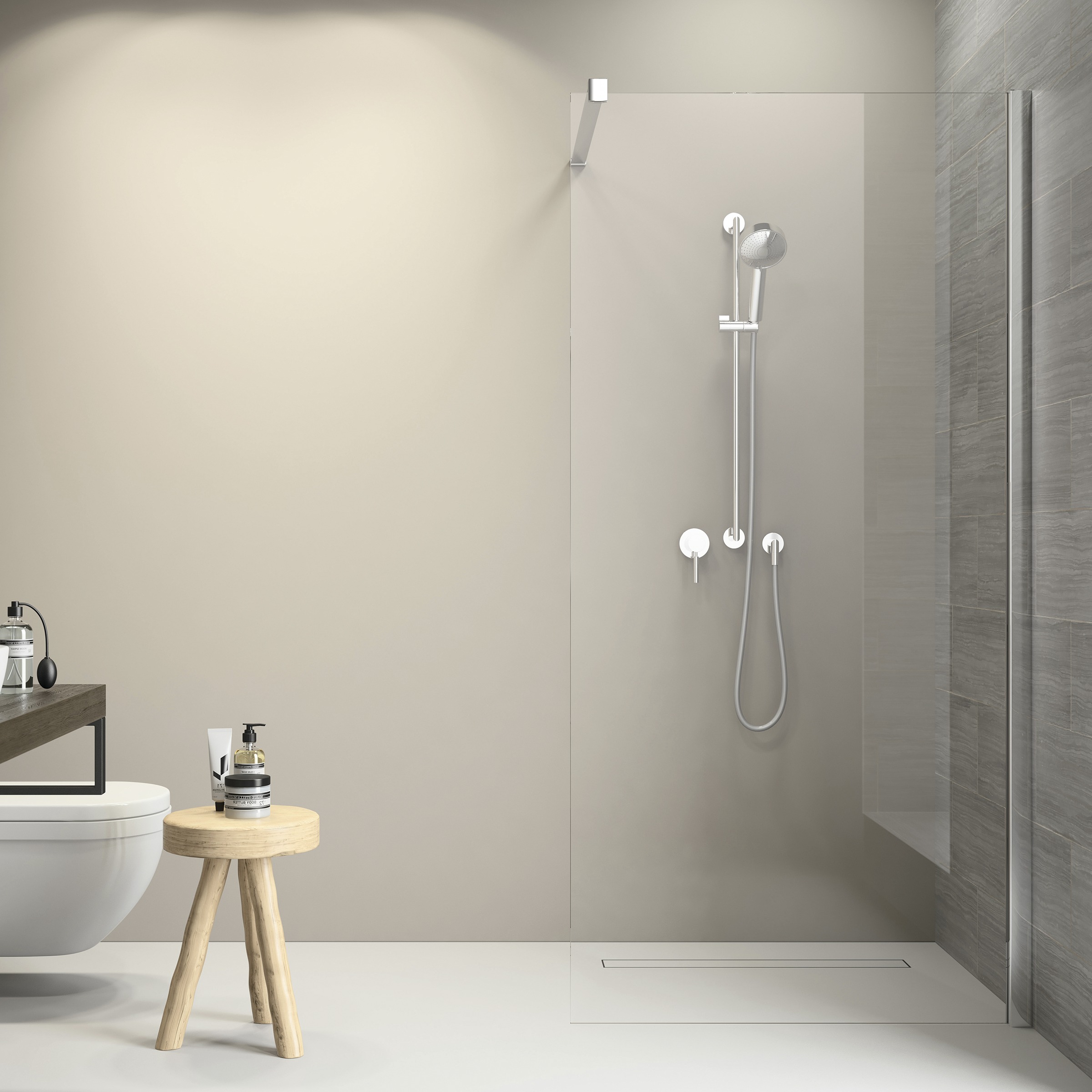 Sealskin Get Wet Inloopdouche Code A3 80X197 sealskin kopen in de aanbieding