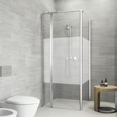 Sealskin Swingdeur Code L 2-delig 90x197 cm met Gesatineerde Band