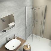 Sealskin Douchecabine Code Hoekinstap Vouwdeur 80x197 cm