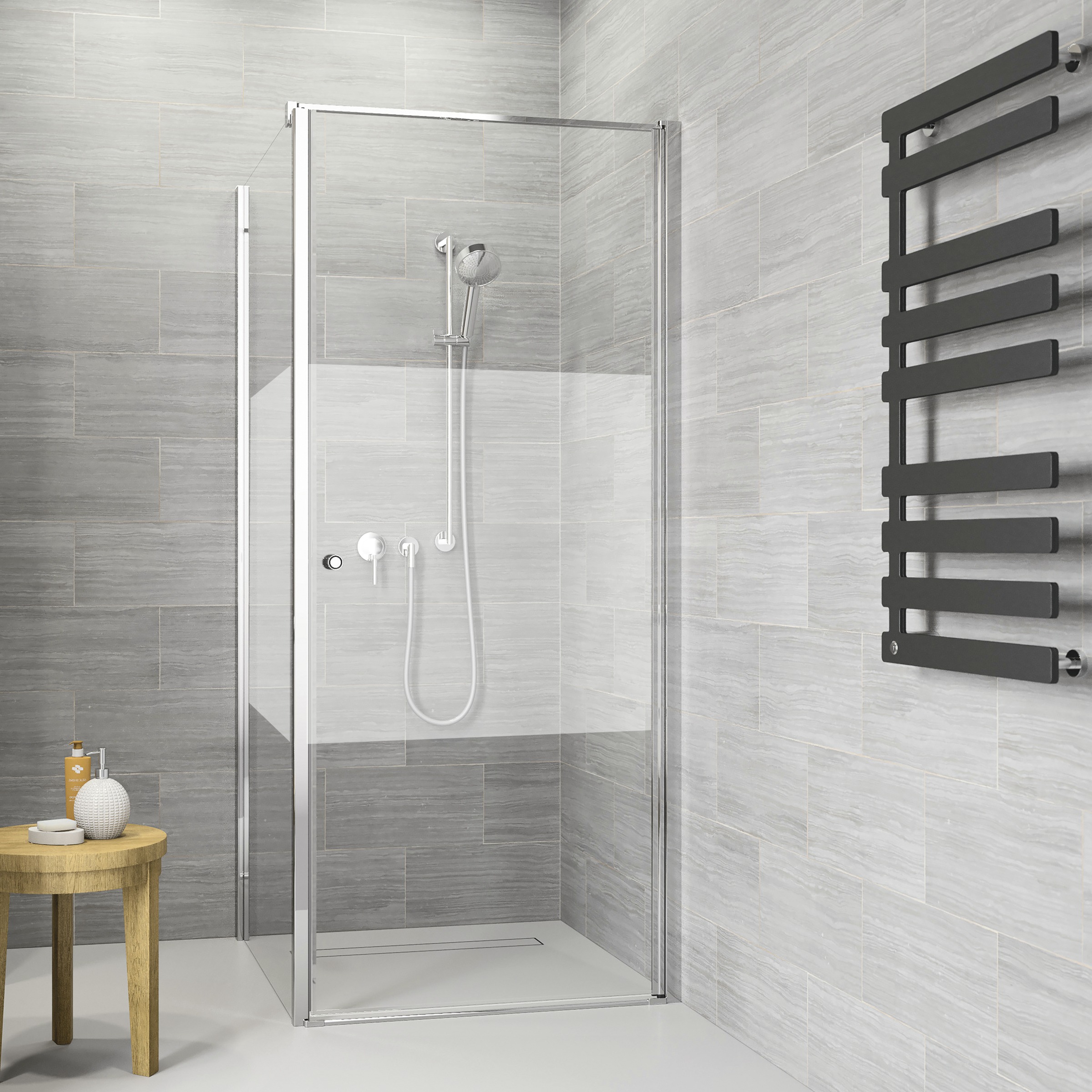 Sealskin Get Wet Swingdeur Code R 90X197 Cm Met Gesatineerde Band sealskin kopen in de aanbieding