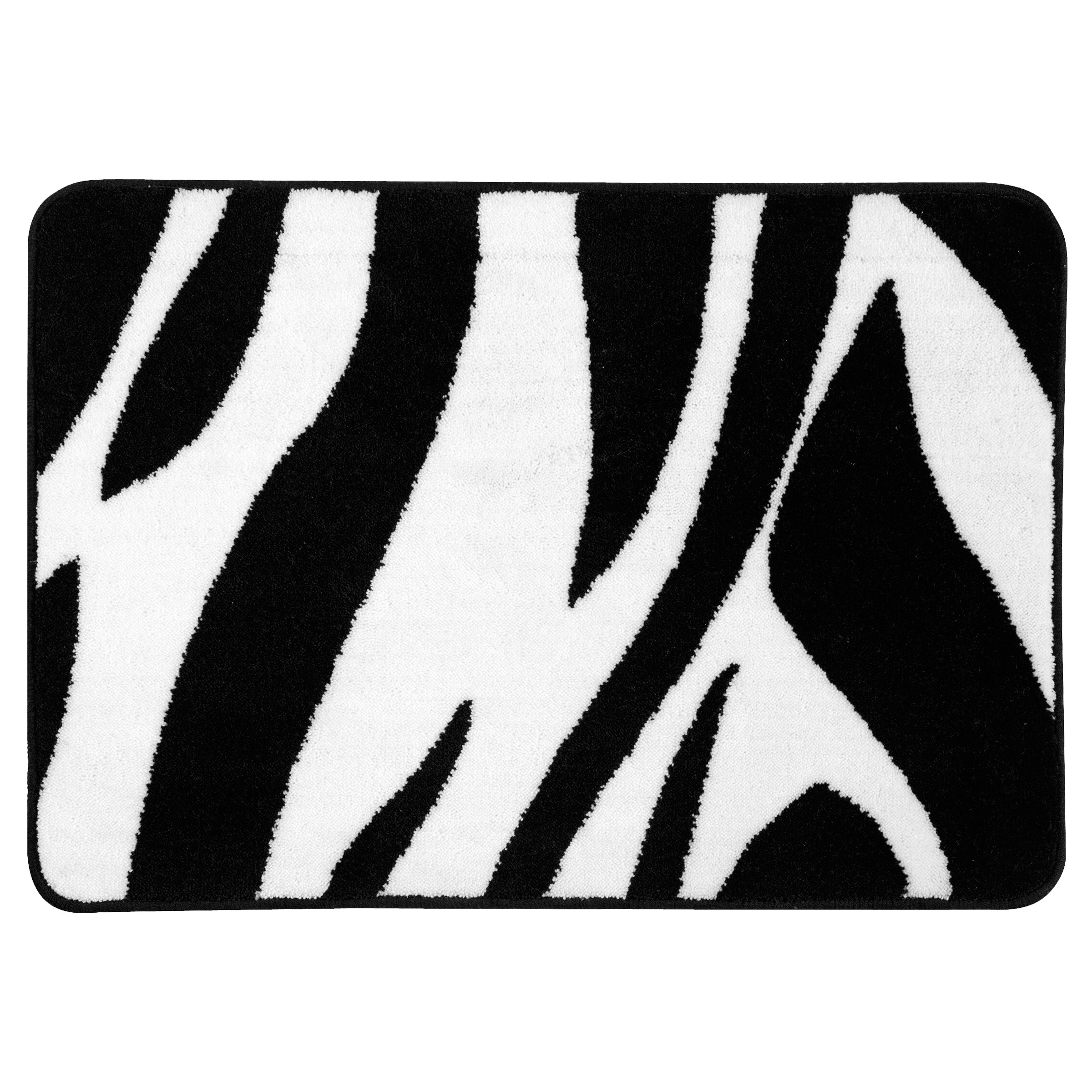 Sealskin Safari Badmat Zwart 60 X 90 sealskin kopen in de aanbieding