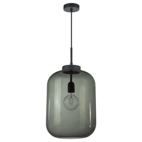 KARWEI hanglamp Juno XXL - rookglas